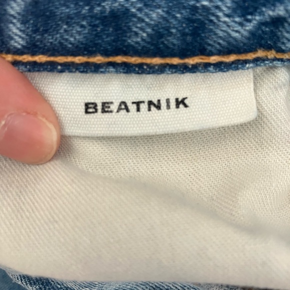 SLVRLAKE Women’s Distressed Beatnik High Waisted Blue Denim Jeans size 29 - Picture 8 of 9